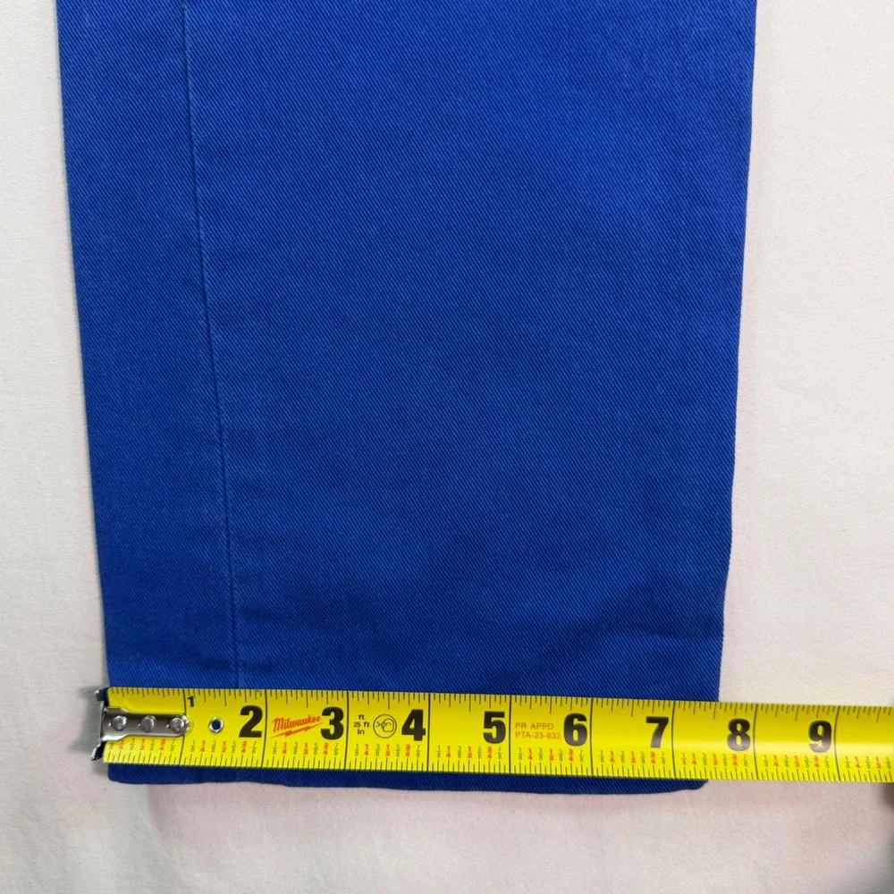 Levis 513‎ Slim Straight Jeans Mens 32x32 Vibrant Blue Stretch Denim Pants
